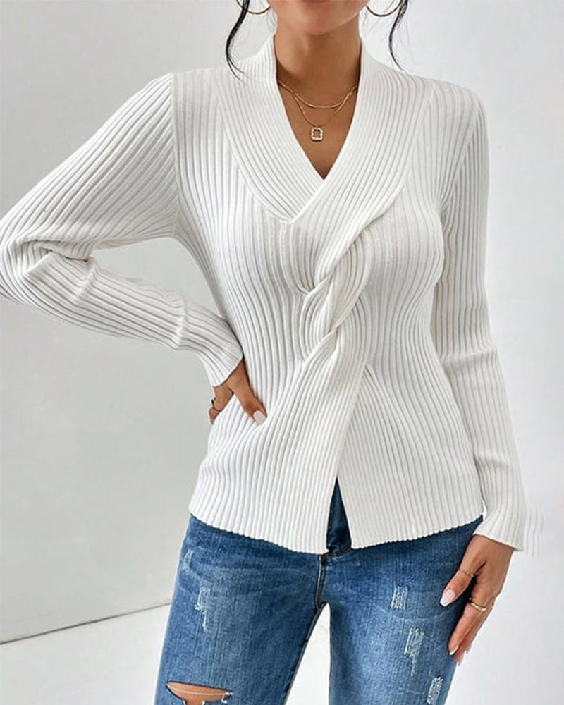 Elegant långärmad topp