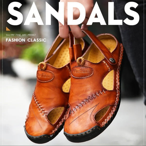 Ryan - Ortopediska sandaler i läder