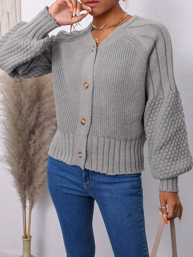Cardigan med knappar