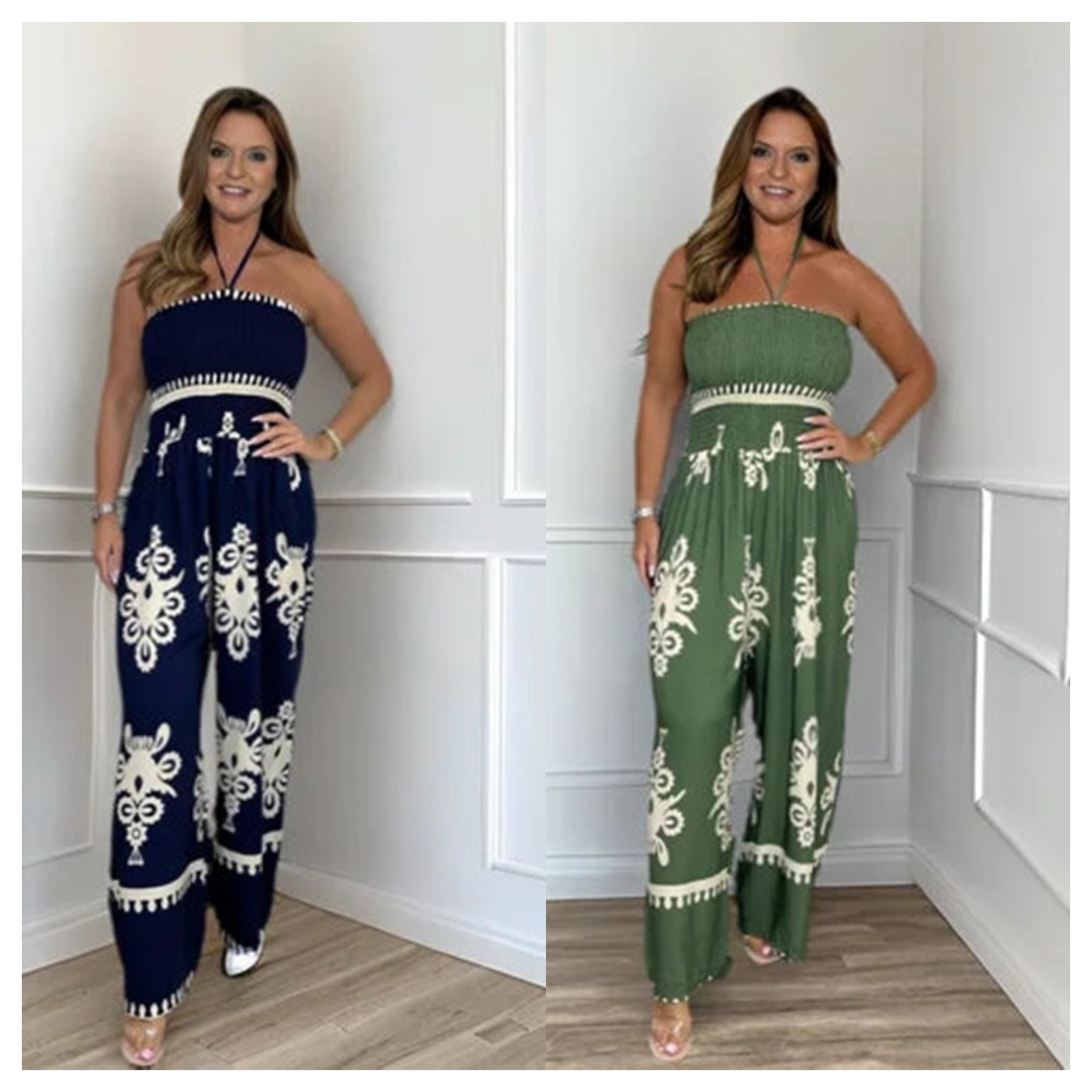 Jumpsuit med hängslen