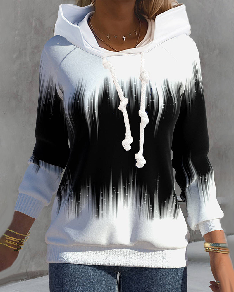 Luvtröja med lutning