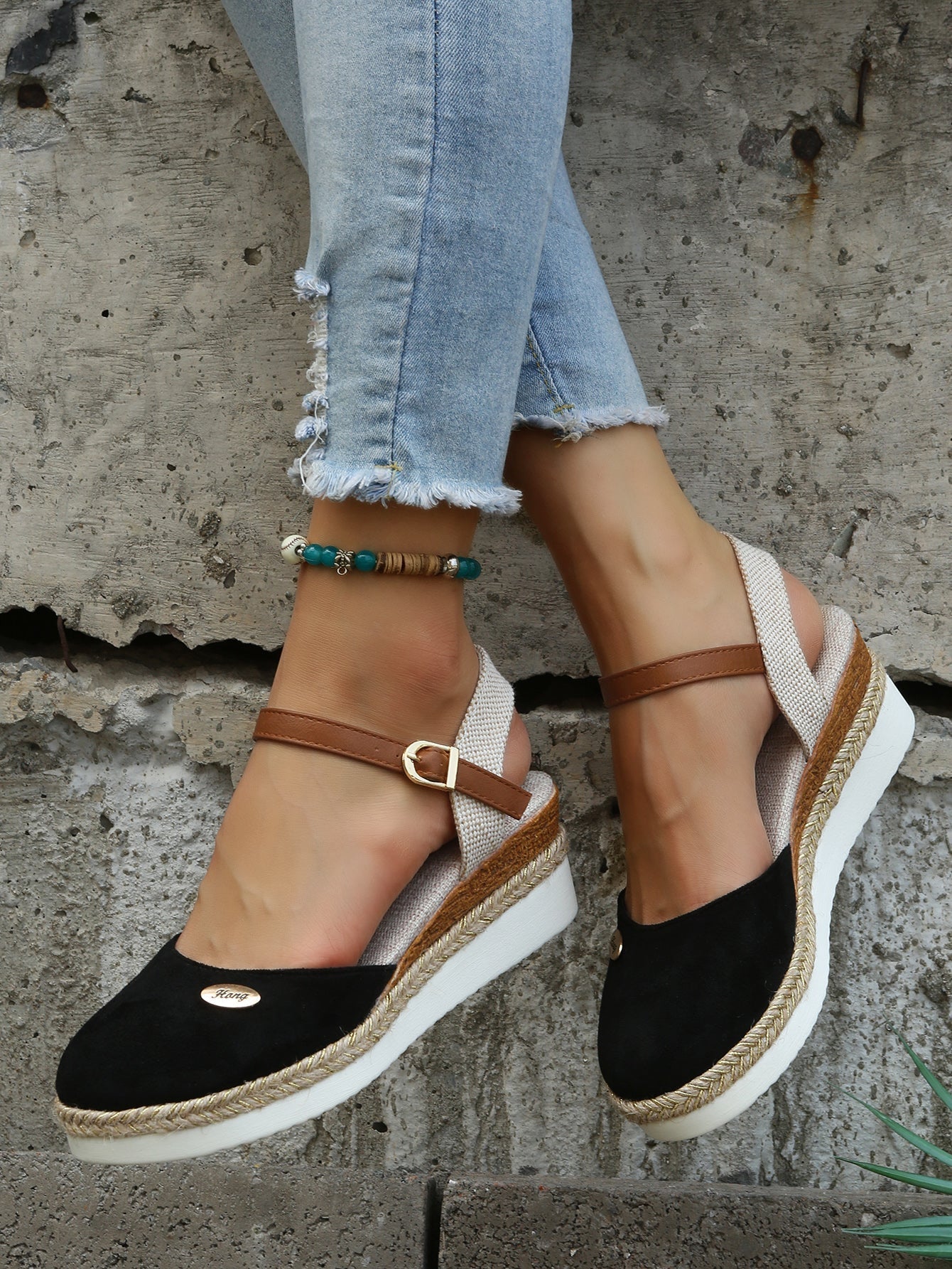 Ortopediska trendiga espadrillos