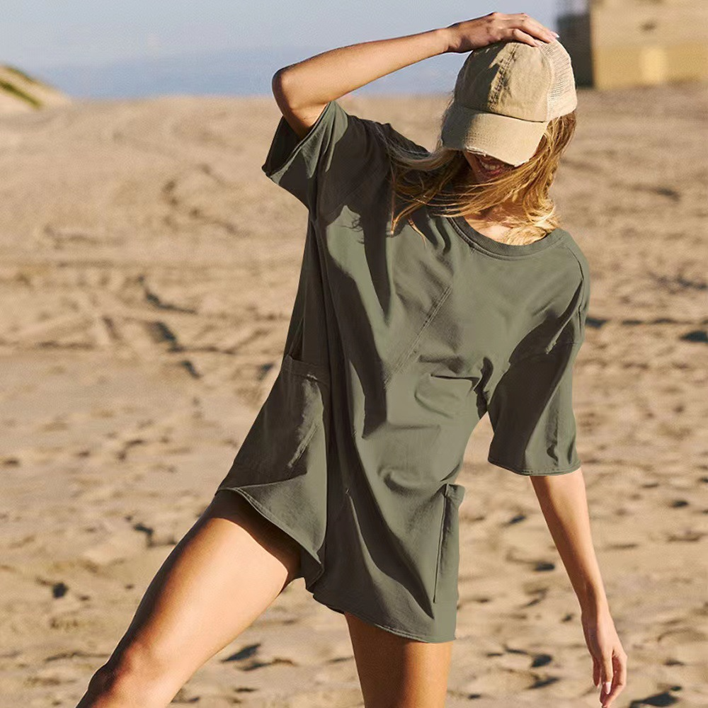 Romper med överdimensionerad t-shirt