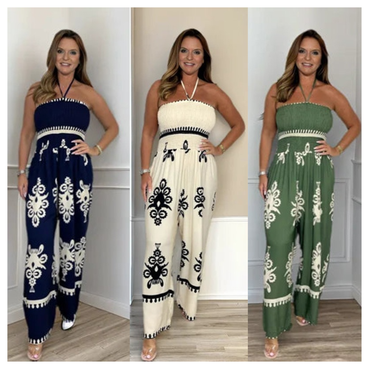 Jumpsuit med hängslen