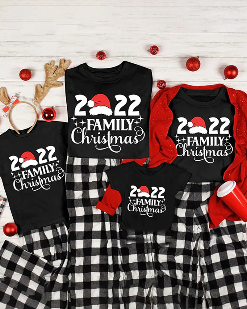 Matchande familjjul superrolig t-shirt