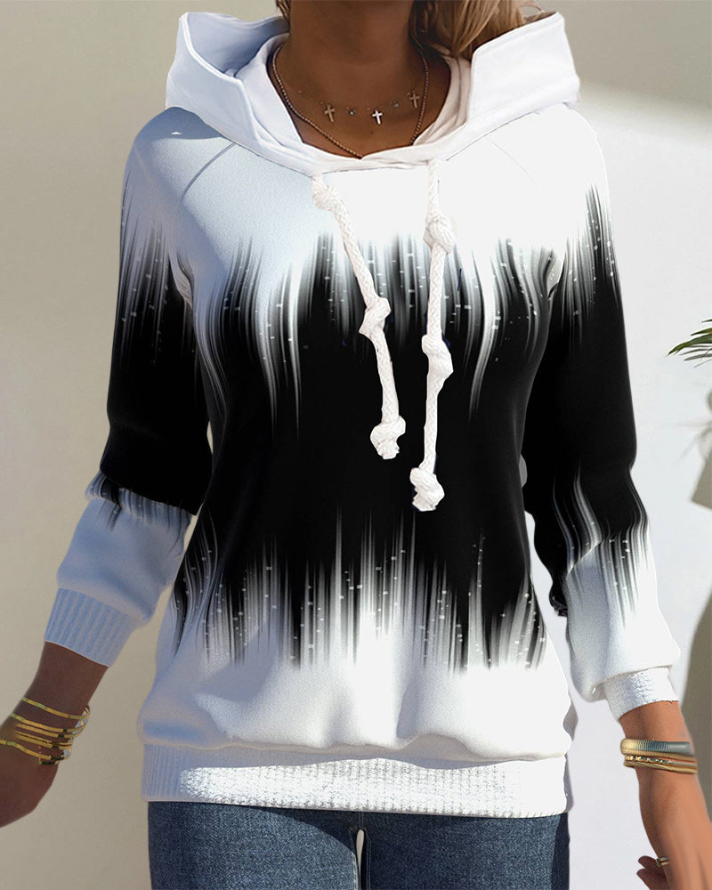 Luvtröja med lutning