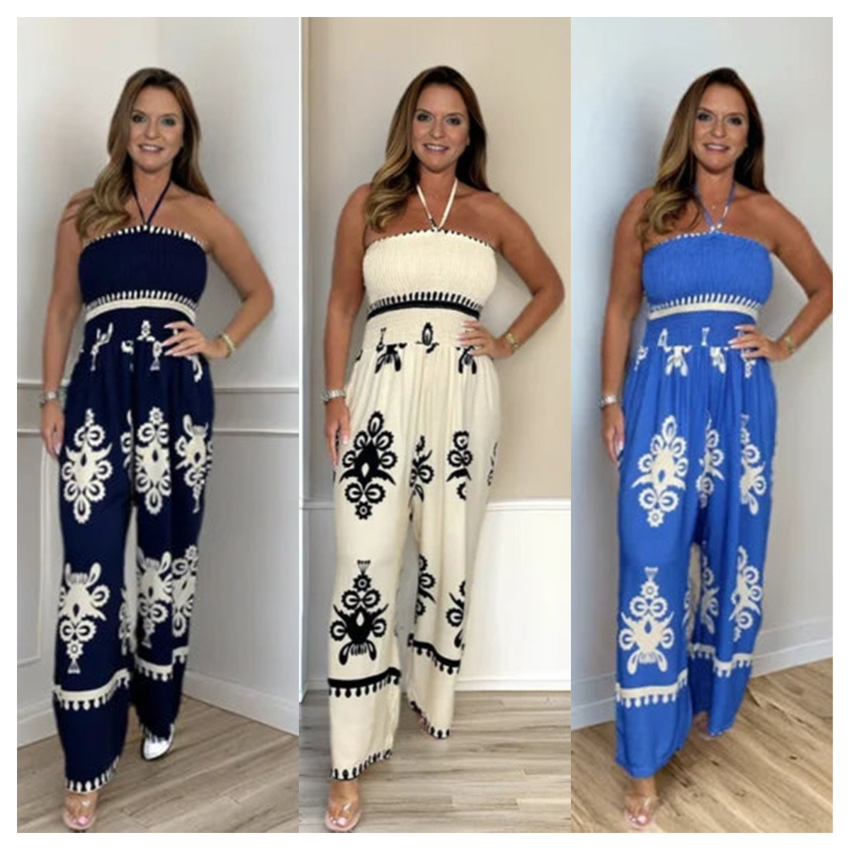 Jumpsuit med hängslen