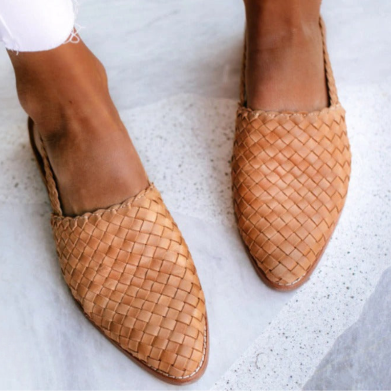 Violet | Handvävda sandaler