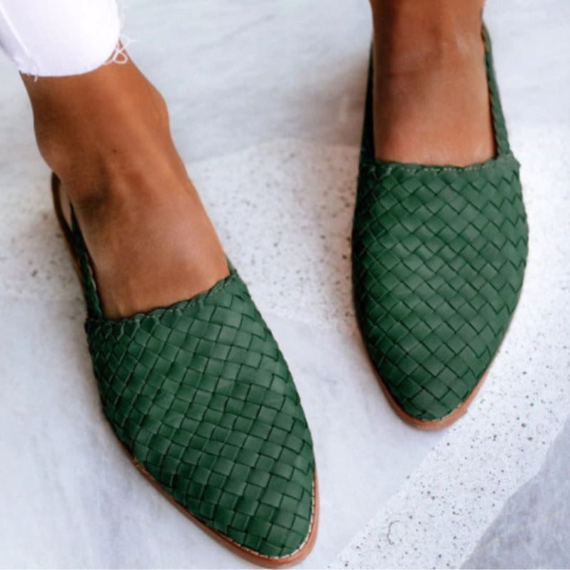 Violet | Handvävda sandaler