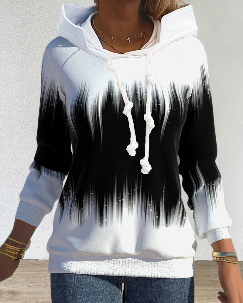 Luvtröja med lutning