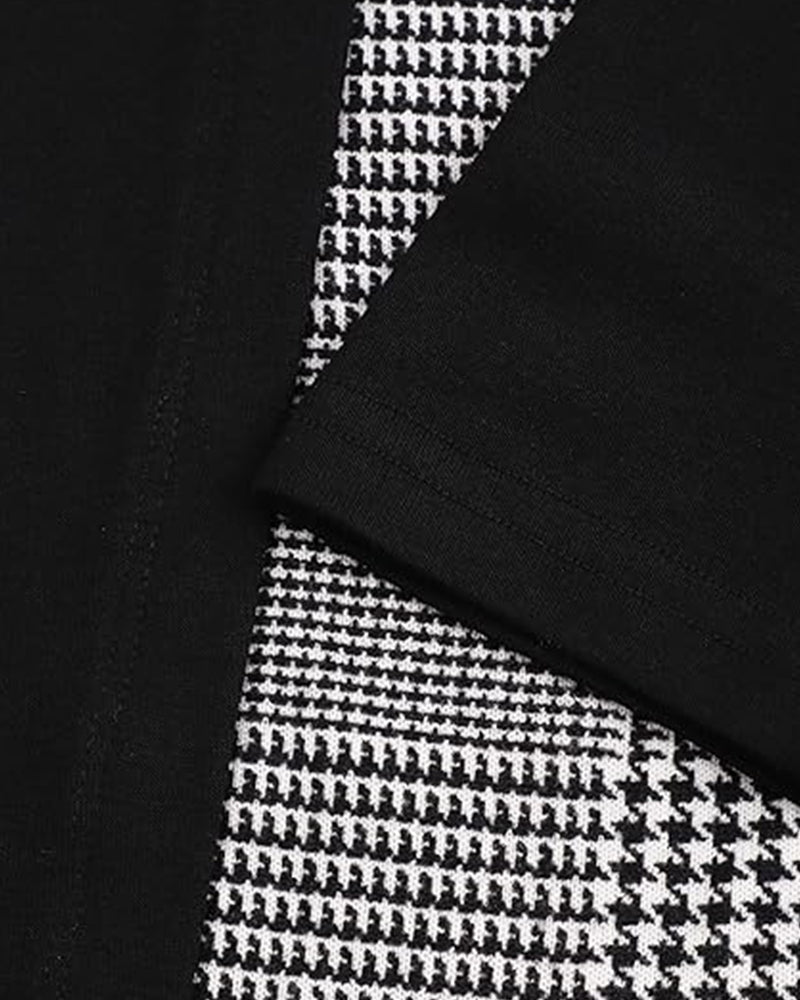 Splitsad Avslappnad Mode Top