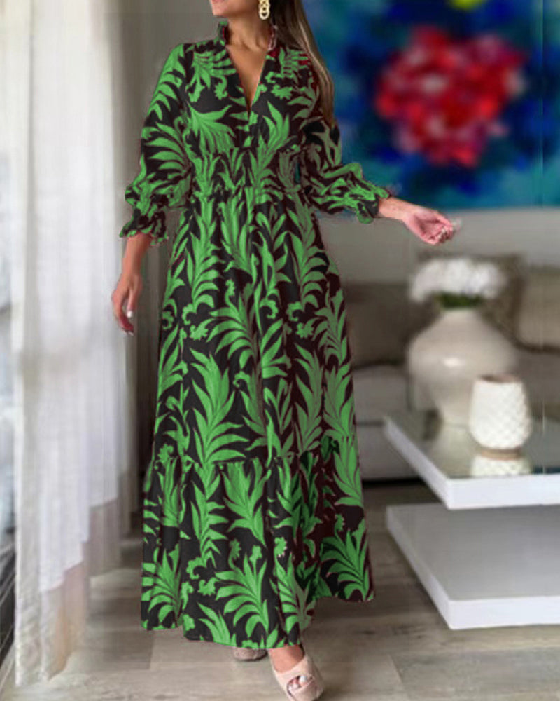 Dam A Line Dress Maxi lång klänning