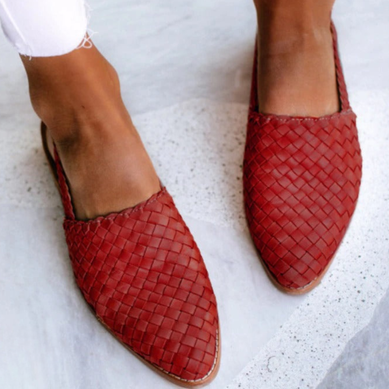Violet | Handvävda sandaler