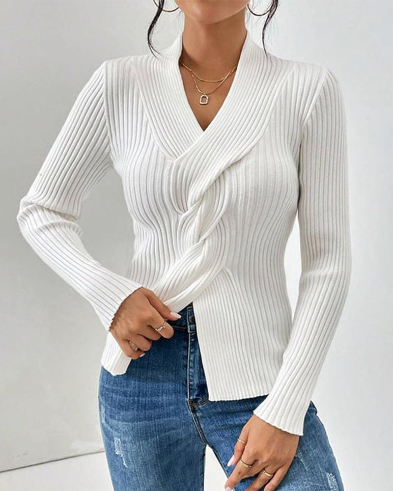 Elegant långärmad topp