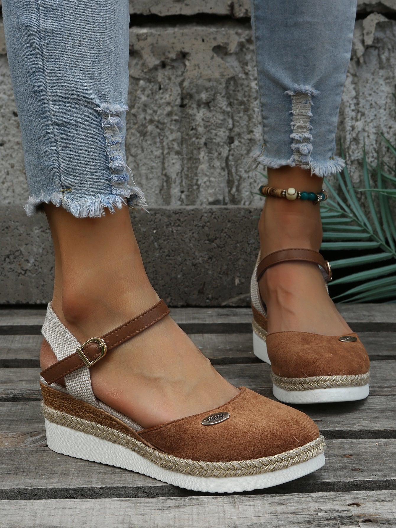 Ortopediska trendiga espadrillos