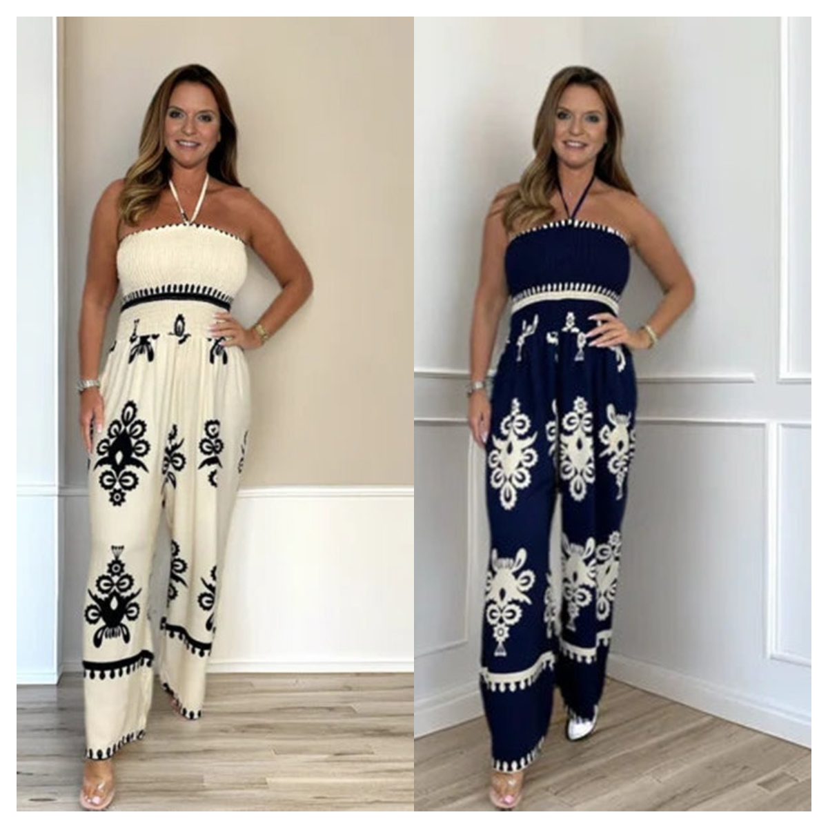 Jumpsuit med hängslen