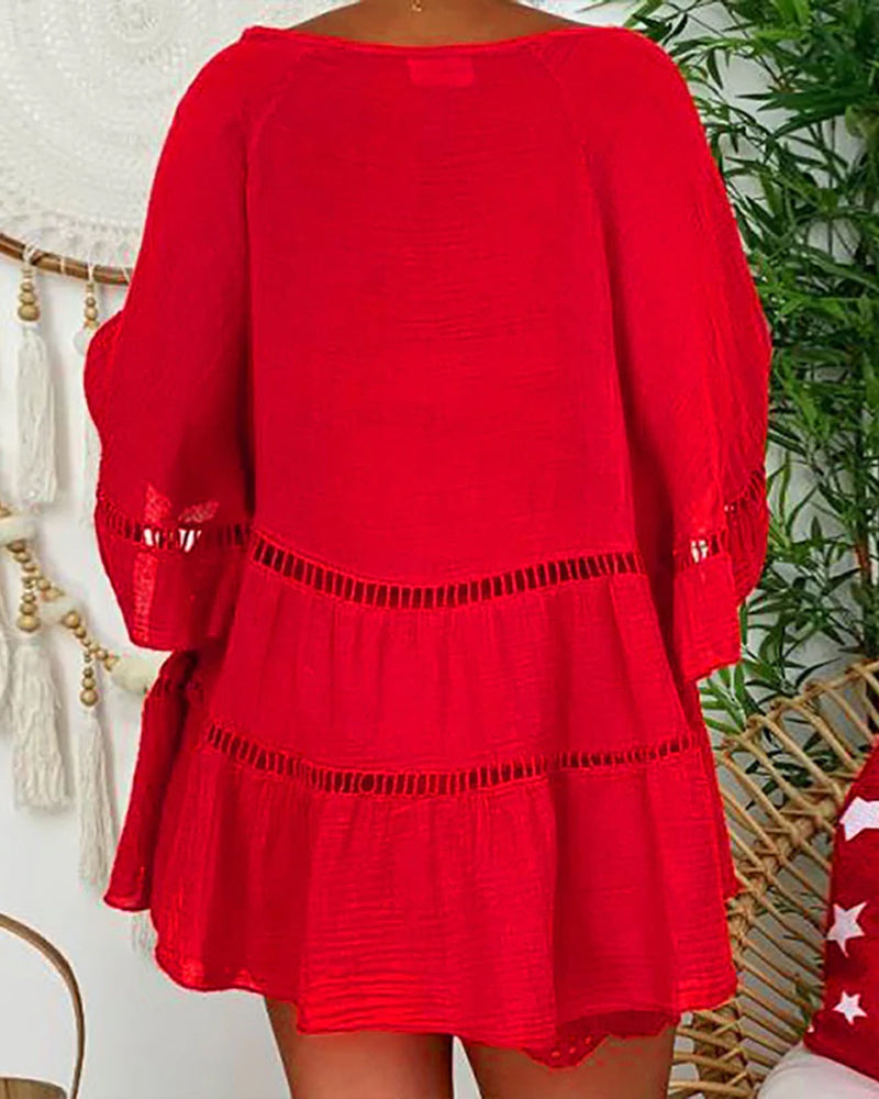 Boho sommartunikablus