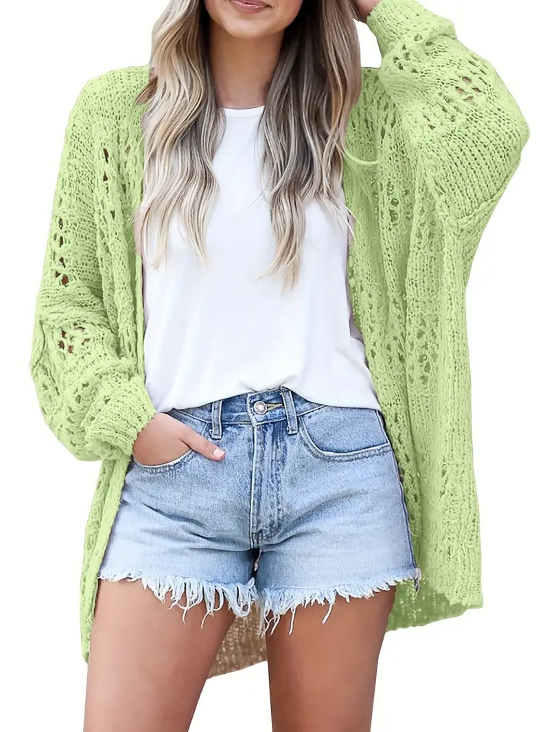Reca - Boho chic virkad stickad kofta