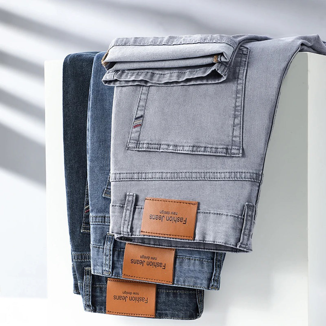 PACKSTON - Straight fit-jeans för män