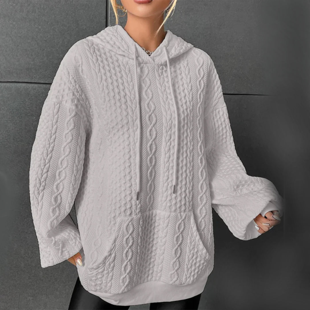 ISABEL - Bekväm chic huvtröja