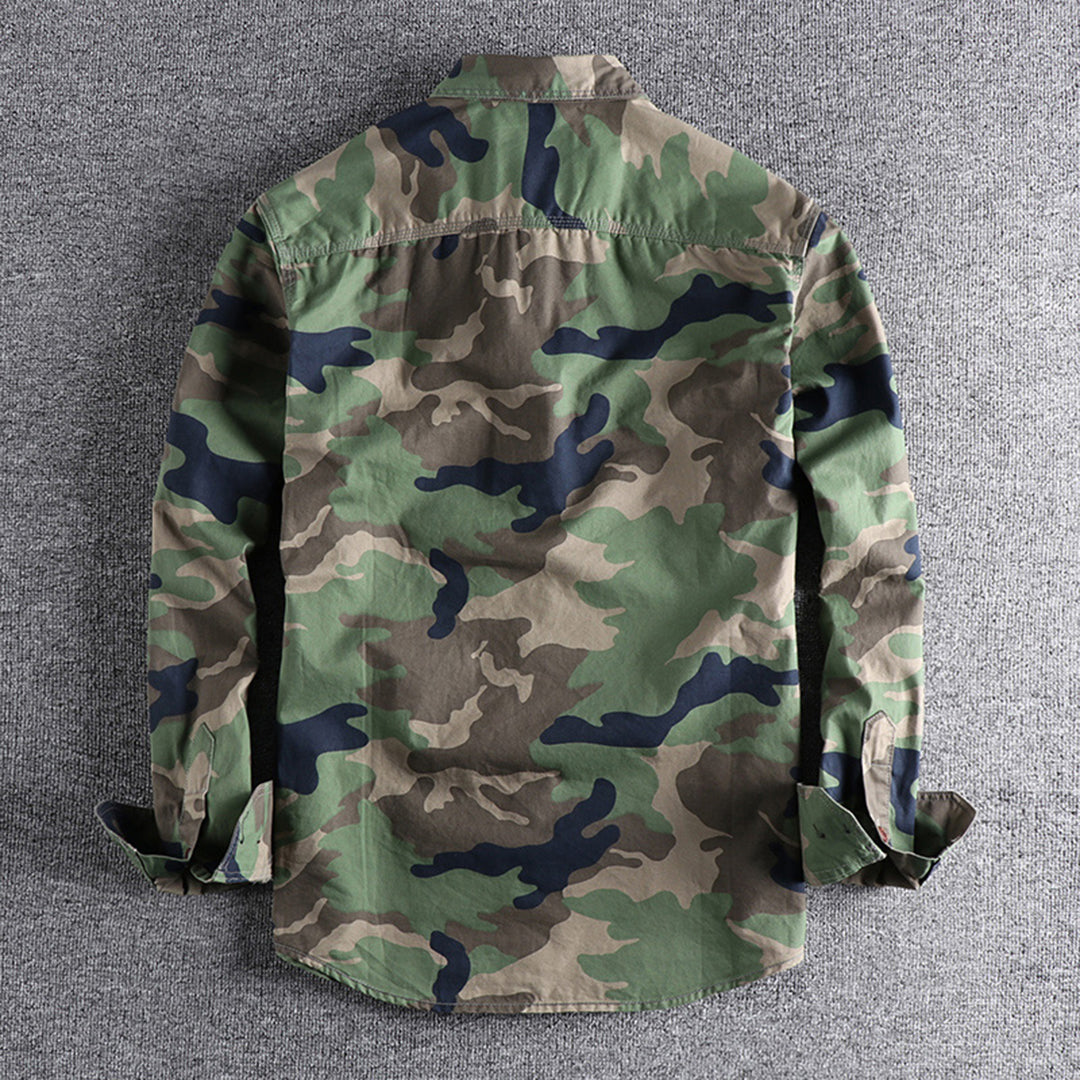 AUBERT - Camouflage skjortor för män