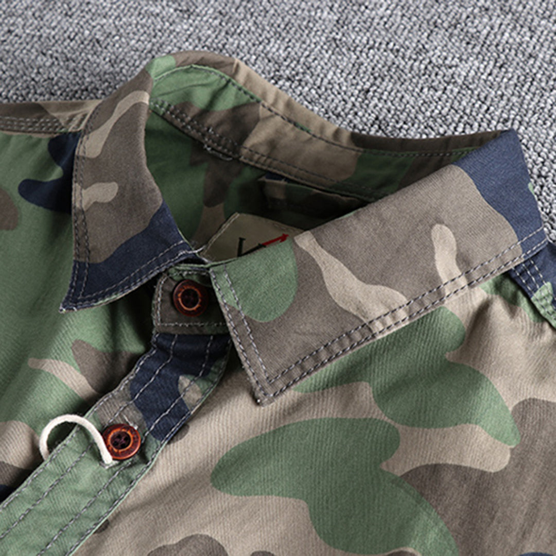 AUBERT - Camouflage skjortor för män