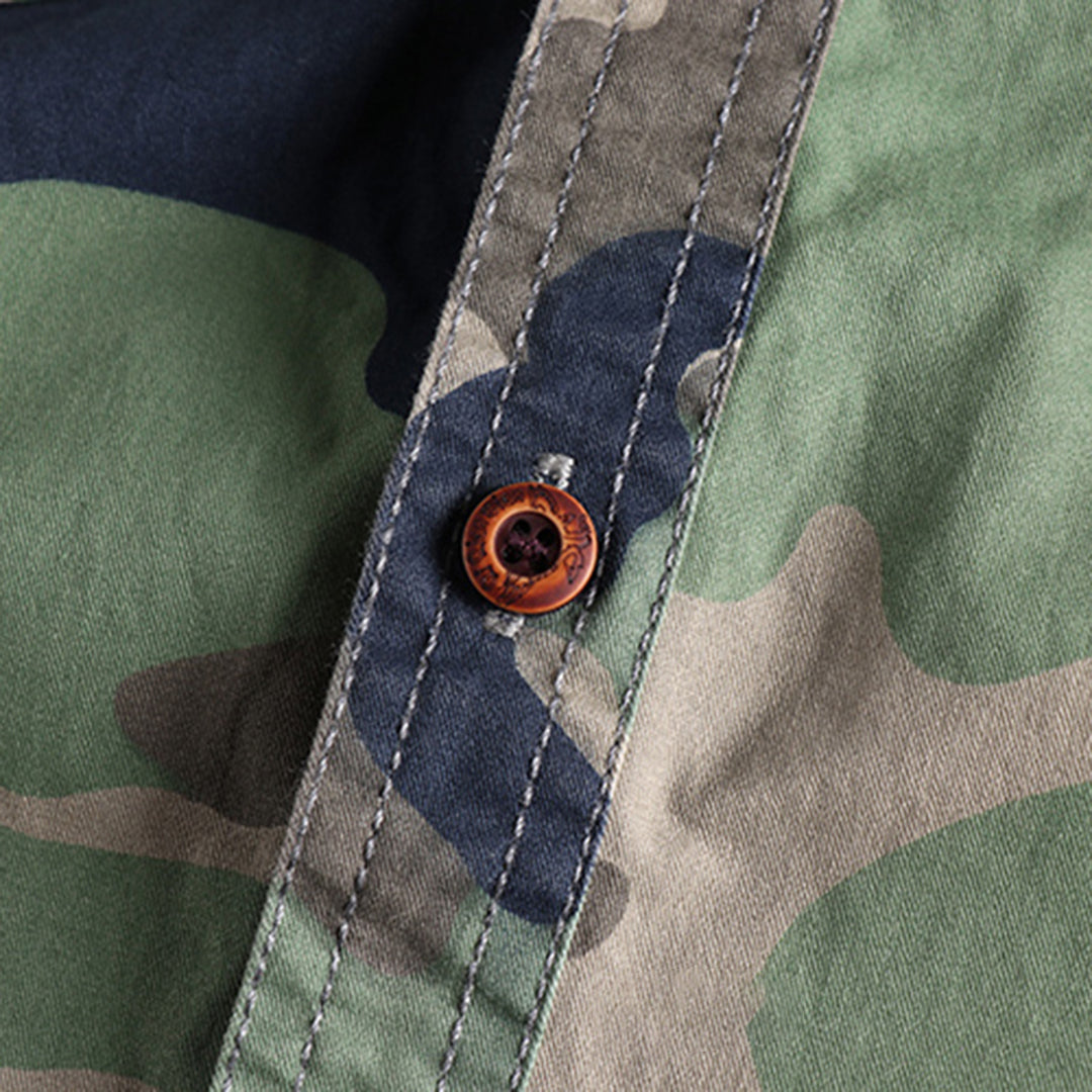 AUBERT - Camouflage skjortor för män
