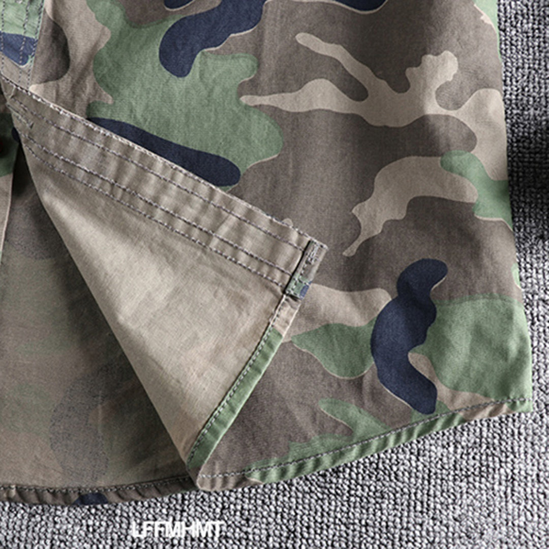 AUBERT - Camouflage skjortor för män