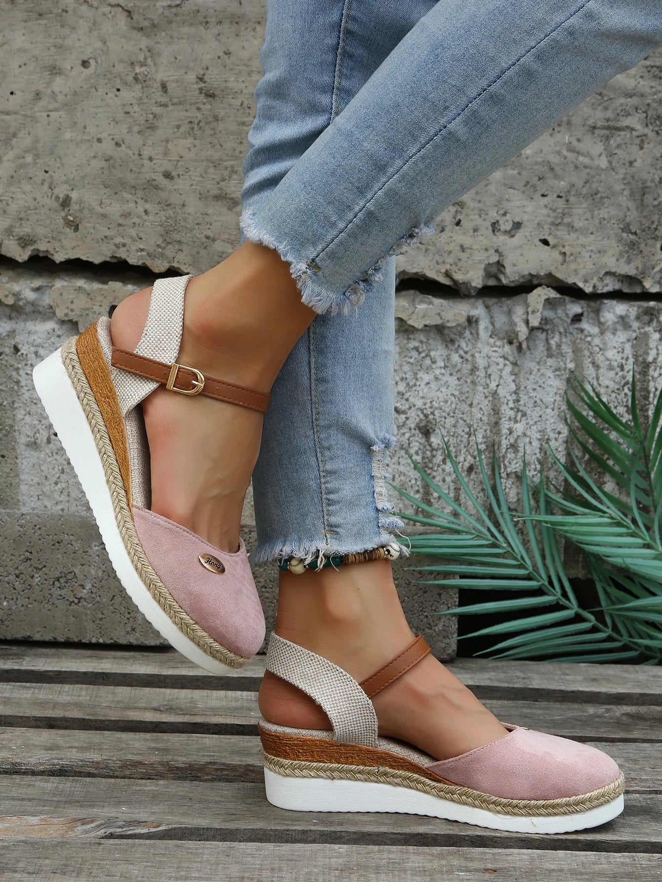 Ortopediska trendiga espadrillos