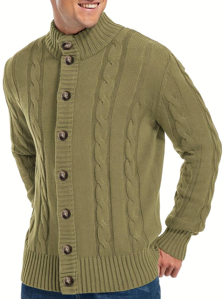 Cardigan med snyggt mönster