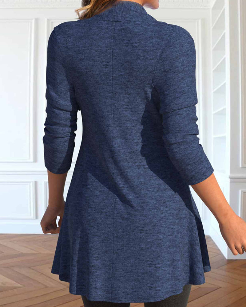 Elegant topp med volangpaneler