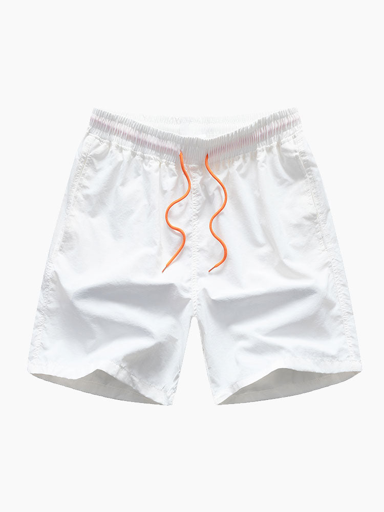 Flamingo Tropical Print Button Up-skjorta och badshorts