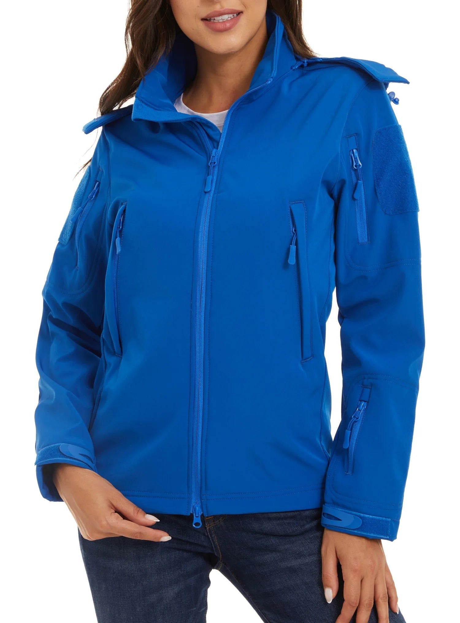Fleecejacka i softshell för kvinnor