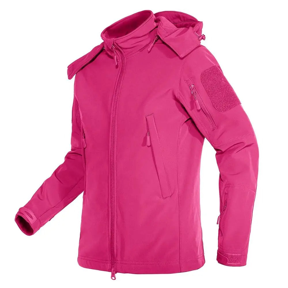 Fleecejacka i softshell för kvinnor