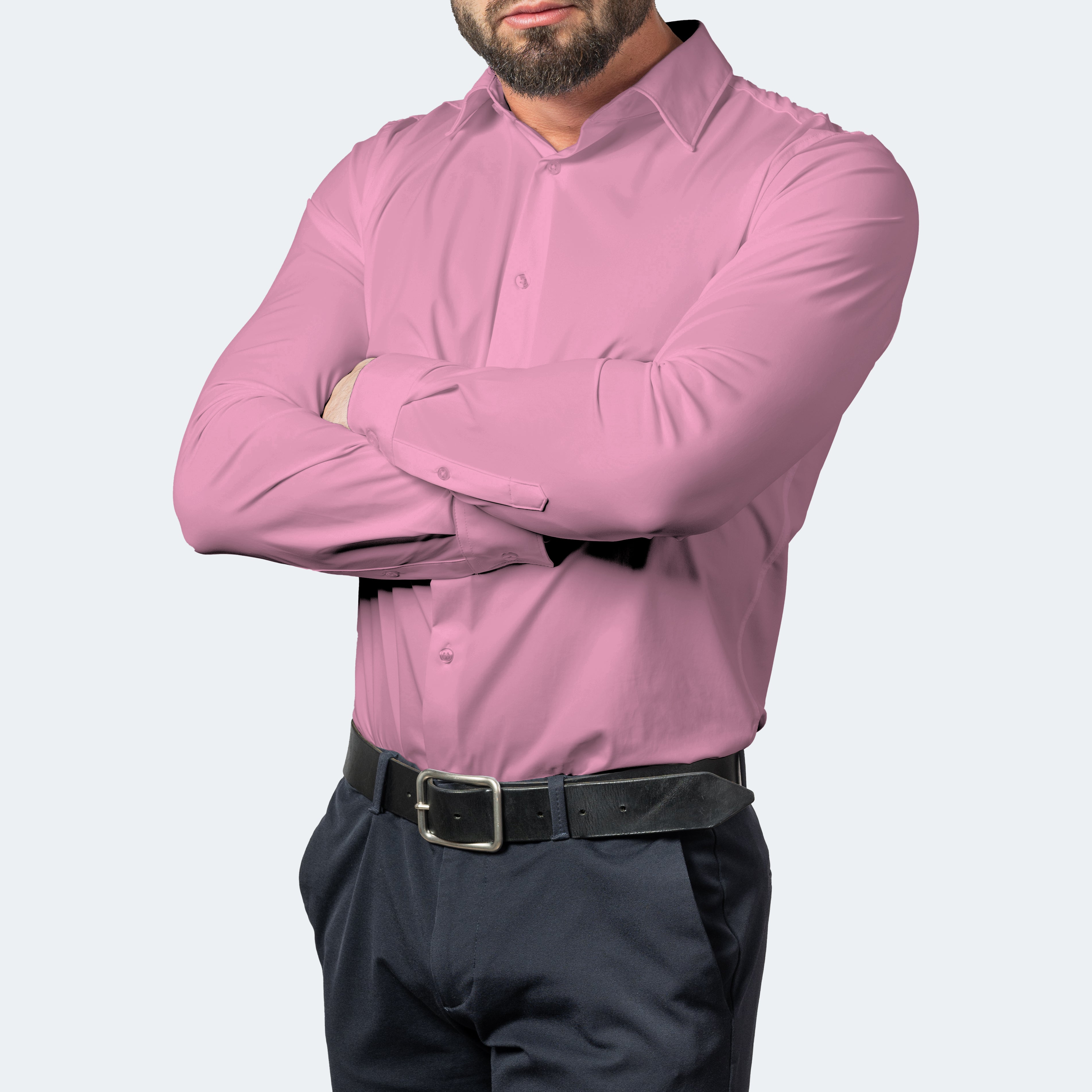 Strykfri skjorta med stretch