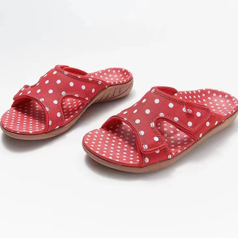 Moderiktiga och bekväma sandaler med halkskydd