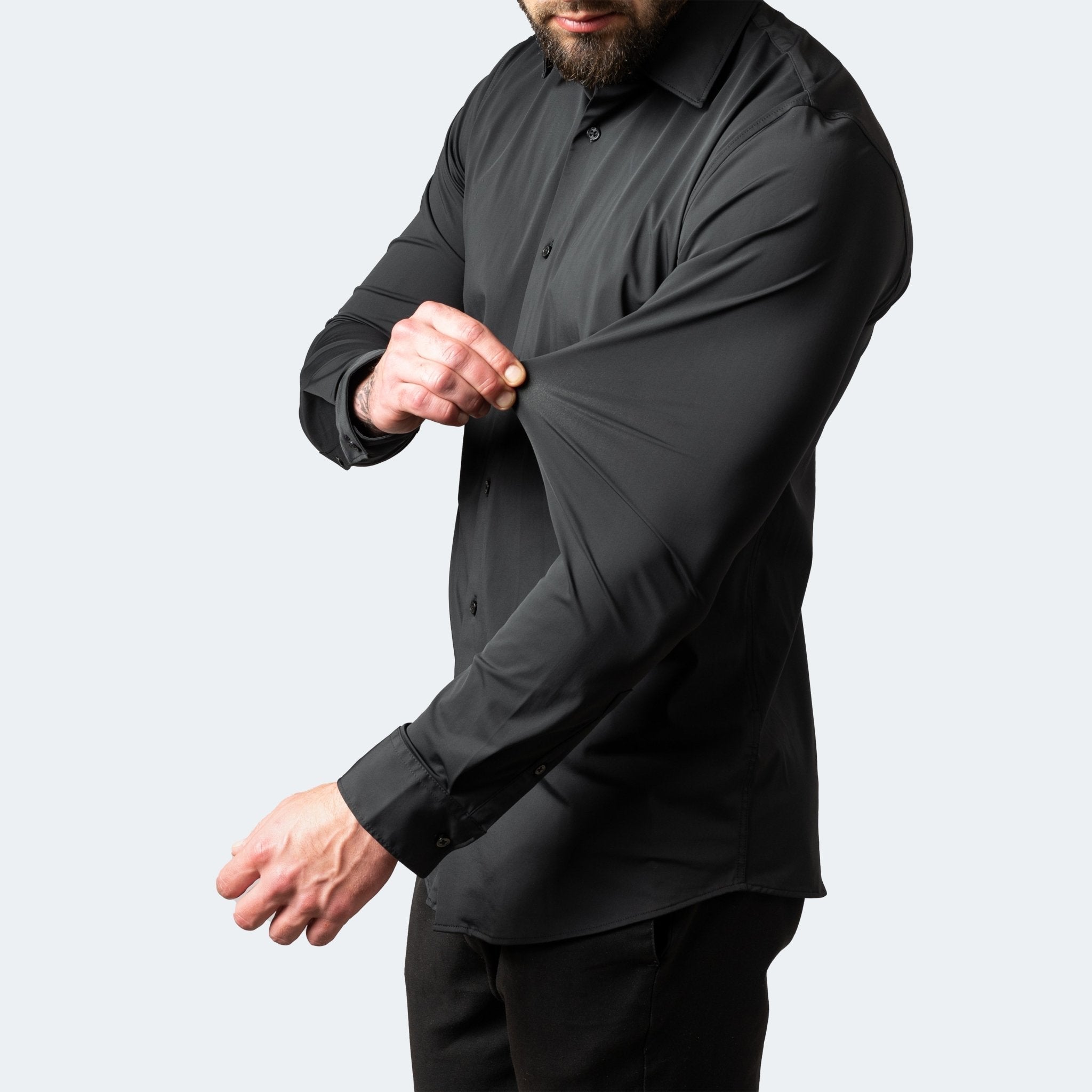 Strykfri skjorta med stretch